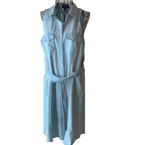 Spoon Jeans: Sleeveless Chambray Dress